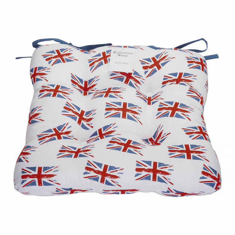 Bellissimo Union Jack Seat Pad Wayfair.co.uk